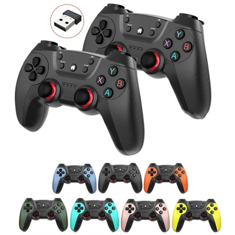 KM-029   2.4G One for Two Doubles Wireless Controller Support PC / Linux / Android / TVbox(Mint Green) - Gamepads by PMC Jewellery | Online Shopping South Africa | PMC Jewellery