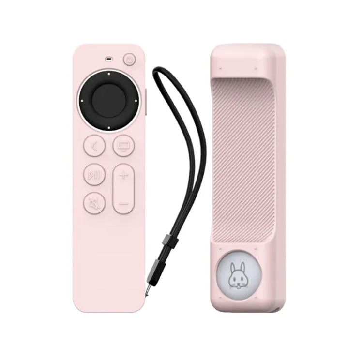 For Apple TV Siri Remote 2/3 AhaStyle PT165 Remote Controller Silicone Protective Case(Pink) - Remote Control Covers by AhaStyle | Online Shopping South Africa | PMC Jewellery