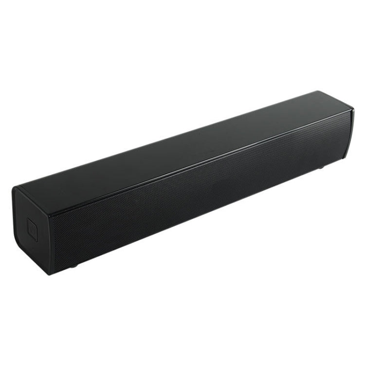 BT809S Desktop Long Gaming Bluetooth Speaker Computer USB Plug-in Intelligent Ambient Light Audio(Black) - Desktop Speaker by PMC TechLife | Online Shopping South Africa | PMC TechLife