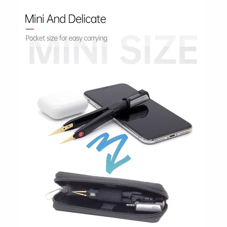 MINIWARE DT71 Measuring Digital Tweezers Signal Generator Multimeter - free shipping - PMC TechLife - Order now!