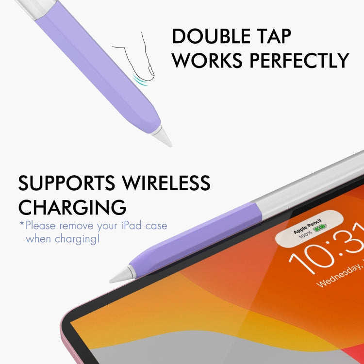 For Apple Pencil 2 AhaStyle PT-LC05 Jelly Style Translucent Silicone Protective Pen Case(Mint) - free shipping - PMC TechLife - Order now!