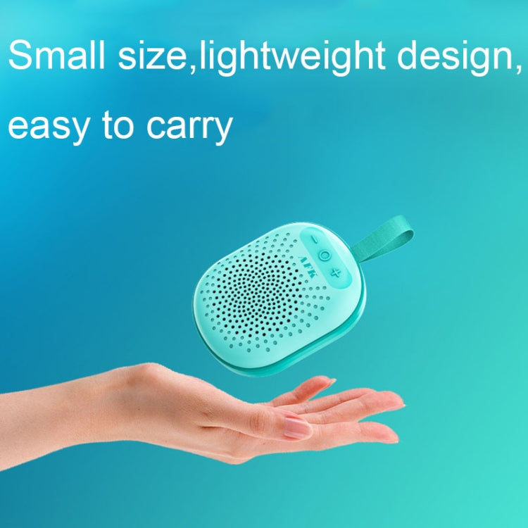 AFK BT-513 TWS Mini Portable RGB Light Bluetooth Speaker 3D Sound Effect Waterproof Bluetooth Audio(Light Blue) - Mini Speaker by AFK | Online Shopping South Africa | PMC TechLife | Buy Now Pay Later Mobicred