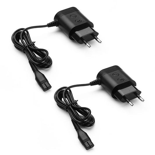 2pcs A00390 4.3V 70mA Shaver EU Plug Charger For S300 / S511 / S520 / S1010 / S1000 / YQ308 - Accessories by PMC Jewellery | Online Shopping South Africa | PMC Jewellery