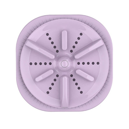 Portable Mini Turbo Switch Three-Speed Timing Washing Machine, Size: Turbine Basic(Purple) - Washing Machines & Accessories by PMC Jewellery | Online Shopping South Africa | PMC Jewellery
