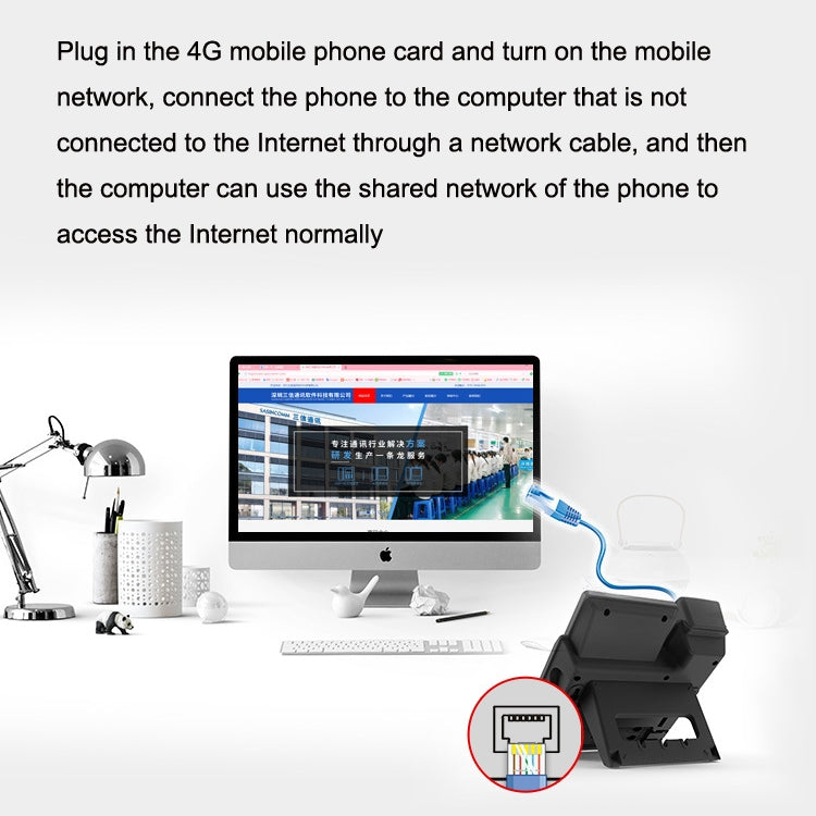 S01 Smart VOIP Network Phone 4G Full Netcom SIP Audio ConferenceBusiness Office Wireless Fixed Landline - Smart Rings / Smart Telephones by PMC TechLife | Online Shopping South Africa | PMC TechLife