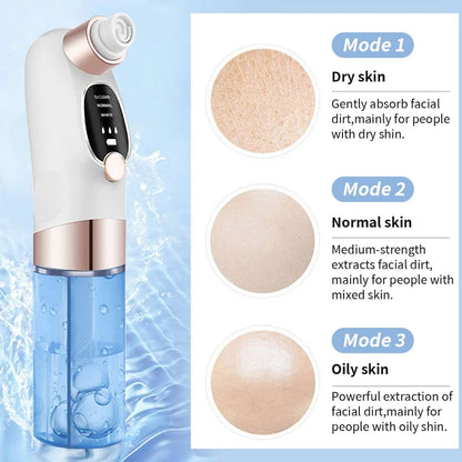 2112-A Water Circulation Pore Vacuum Cleaner Blackhead Remover With 6 Suction Heads - Cleanser by PMC Jewellery | Online Shopping South Africa | PMC Jewellery