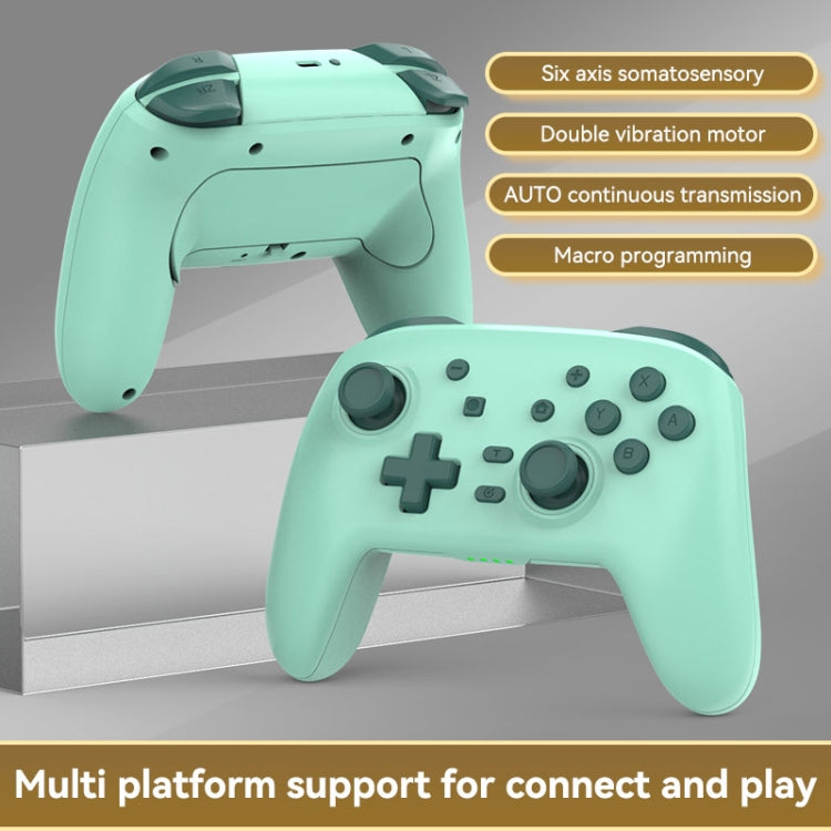 Wireless Bluetooth Somatosensory Vibration Gamepad For Nintendo Switch/Switch PRO(S07 Mint Green) - Gamepads by PMC Jewellery | Online Shopping South Africa | PMC Jewellery