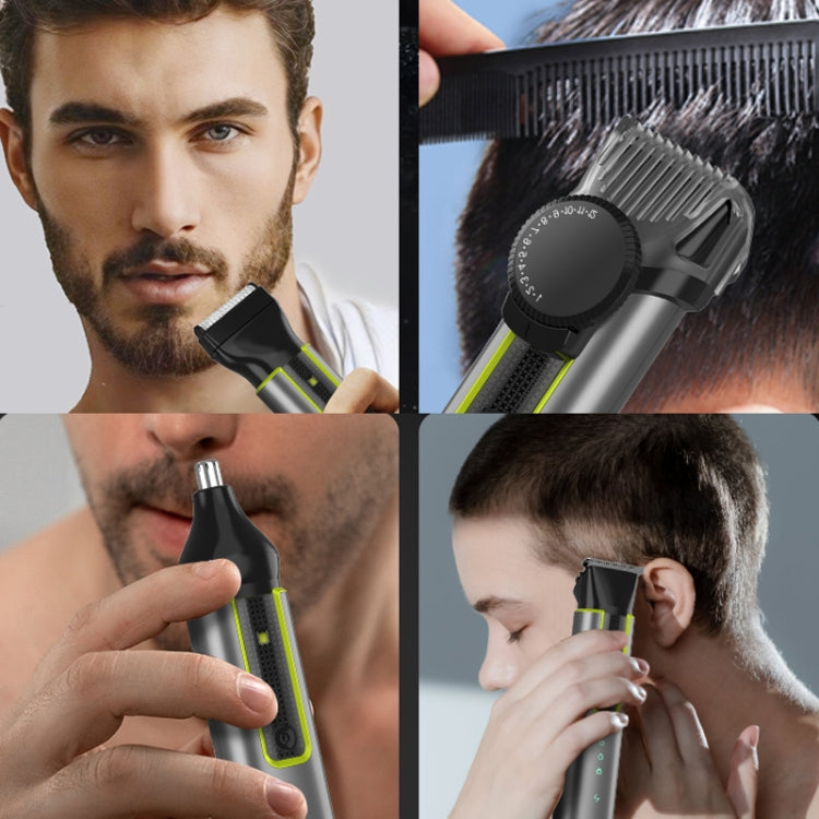 IPX5 Waterproof Men Multi-Functional Barber 4 In 1 Shaver Nose Hair Set USB Charging Push - free shipping - PMC TechLife - Order now!