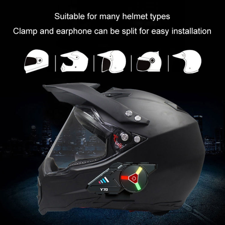 KUQIBAO Motorcycle Helmet Built-in Waterproof Bluetooth Earphone(Hard Microphone) - free shipping - PMC TechLife - Order now!