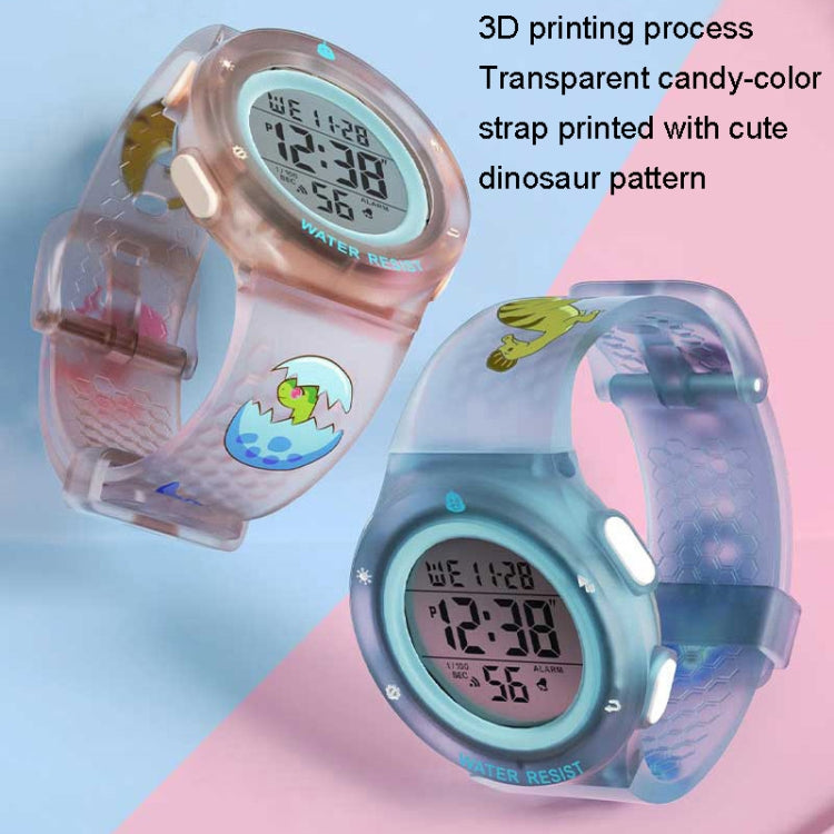 Changing Case Electronic Watch Mini Cartoon Alarm Clock Waterproof Watch(Girl) - Cartoon Watches by PMC Jewellery | Online Shopping South Africa | PMC Jewellery