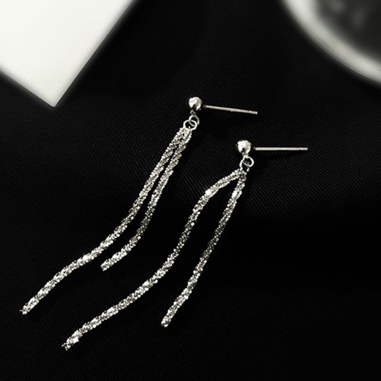 Gypsophila Tassel Earrings Long Elegant Earrings, Color: 837 Tassel - Stud Earrings & Earrings by PMC Jewellery | Online Shopping South Africa | PMC Jewellery