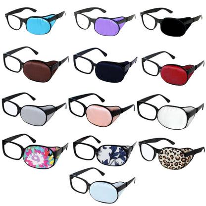 Children Silk Blackout Monocular Strabismus Training Corrective Eye Mask, Color: Meat Pink - Glasses Accessories by PMC Jewellery | Online Shopping South Africa | PMC Jewellery