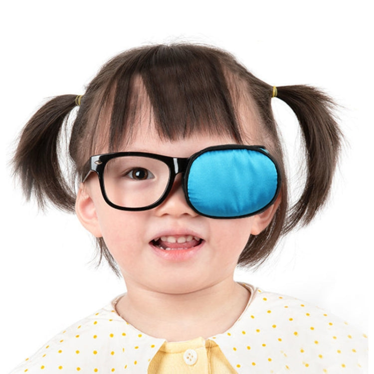 Children Silk Blackout Monocular Strabismus Training Corrective Eye Mask, Color: Black - Glasses Accessories by PMC Jewellery | Online Shopping South Africa | PMC Jewellery