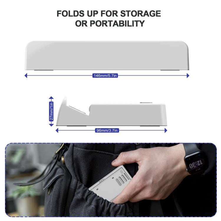 For ASUS  ROG Ally/Steam Deck/Switch JYS Desktop Stand 3-Speed Adjustable Angle - Accessories by JYS | Online Shopping South Africa | PMC TechLife | Buy Now Pay Later Mobicred