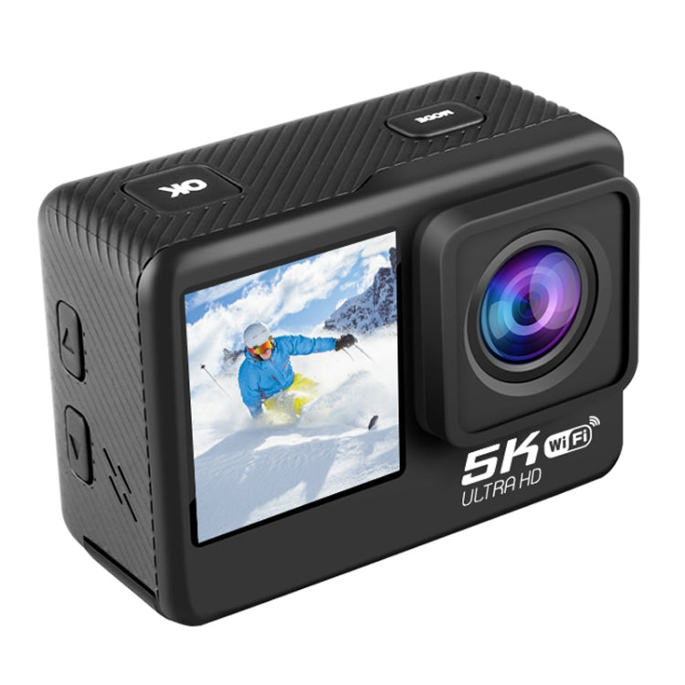 5K/30FPS WIFI HD Anti-Shake Remote Touch Dual-Screen IP68 Waterproof Sports Camera, Style: Camera + 64G Card - Other Camera by PMC Jewellery | Online Shopping South Africa | PMC Jewellery