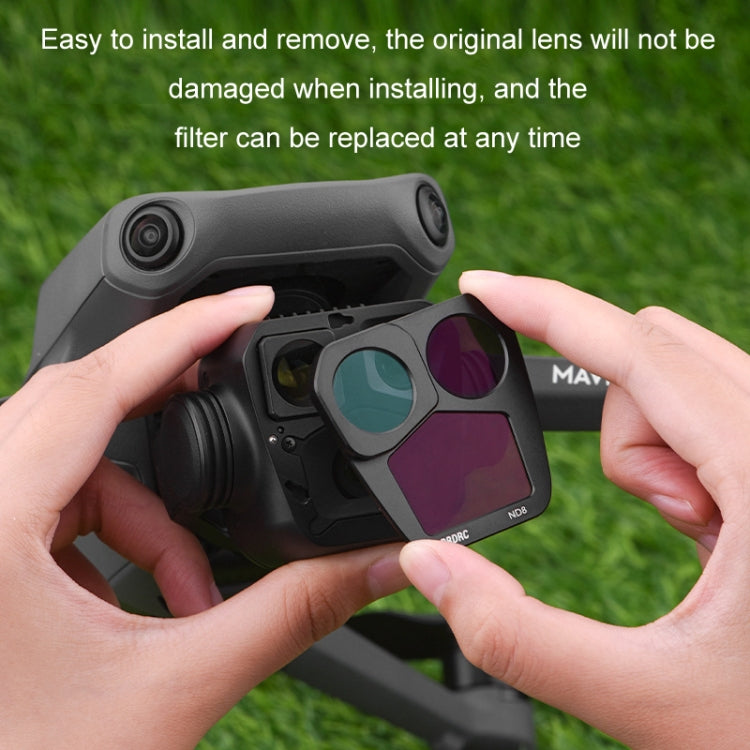 For DJI MAVIC 3PRO BRDRC Filter Accessories, Style: Adjustable CPL Filter - Mavic Lens Filter by BRDRC | Online Shopping South Africa | PMC Jewellery