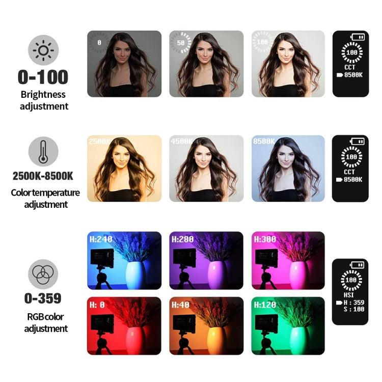 Pixel G1S Mini Outdoor RGB Color Fill Light Camera Small Desktop Lights(A Set) - free shipping - PMC TechLife - Order now!