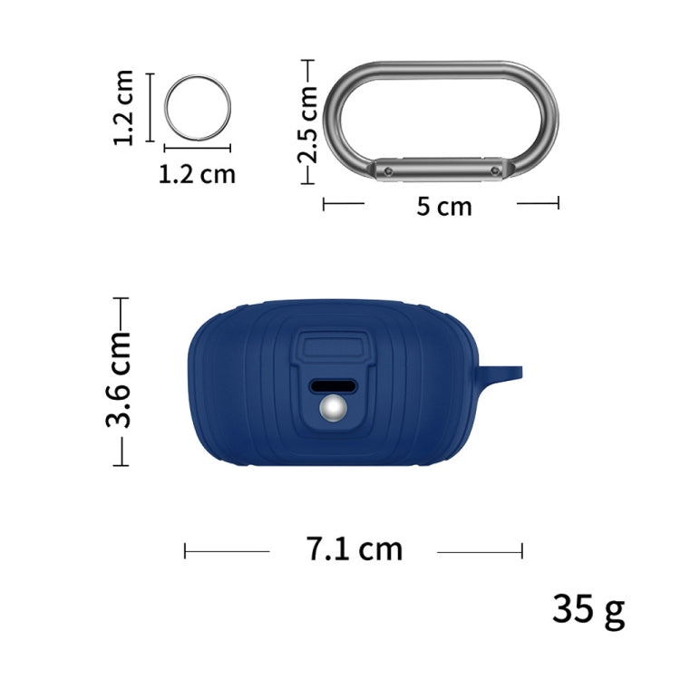 For EarFun Air Pro 3 Silicone Earphone Dustproof Storage Case(Black) - free shipping - PMC TechLife - Order now!