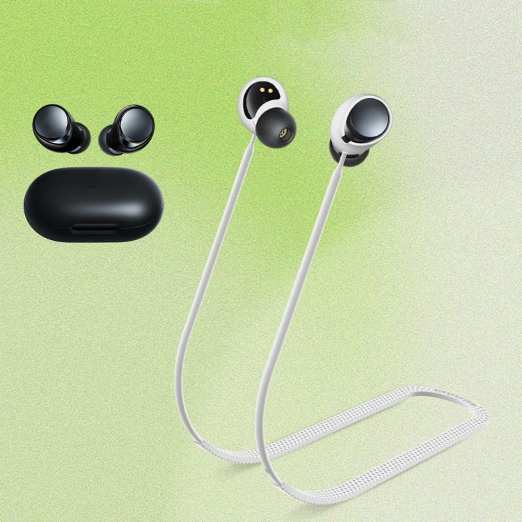 For Anker Soundcore Space A40 2pcs Headphones Silicone Anti-Lost Cord(Beige) - Anti-lost & Holder by PMC TechLife | Online Shopping South Africa | PMC TechLife