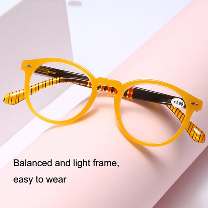 Retro Flexible Durable Portability HD Presbyopic Glasses +200(Beanflower) - Presbyopic Glasses by PMC Jewellery | Online Shopping South Africa | PMC Jewellery