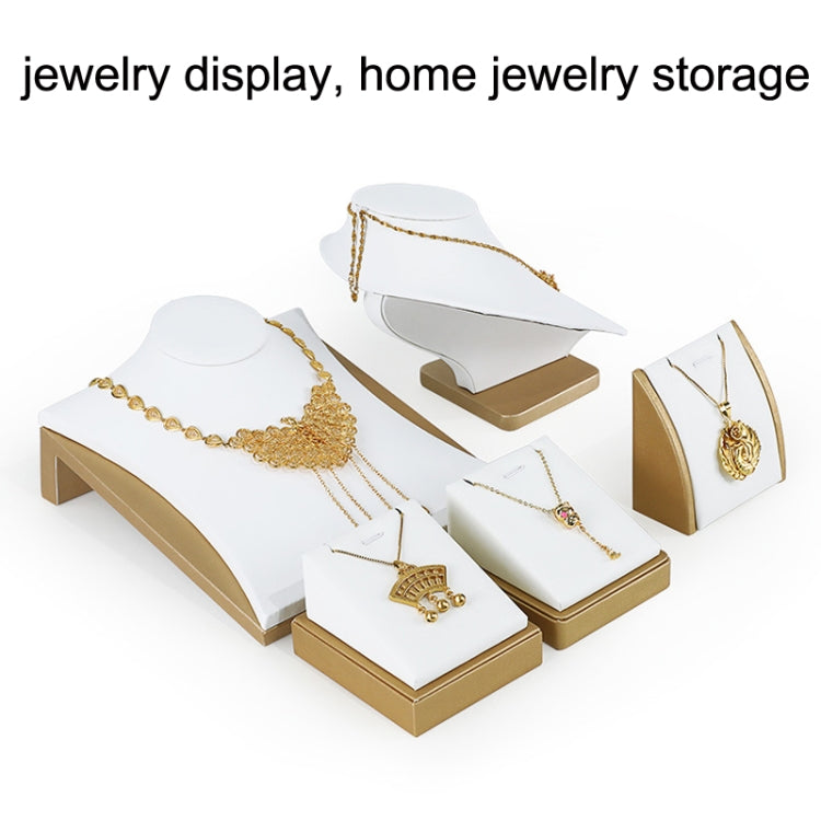 18x20x7.5cm Portrait Seat Jewelry Display Microfiber Jewelry Props Display Rack - Jewelry Storages by PMC Jewellery | Online Shopping South Africa | PMC Jewellery