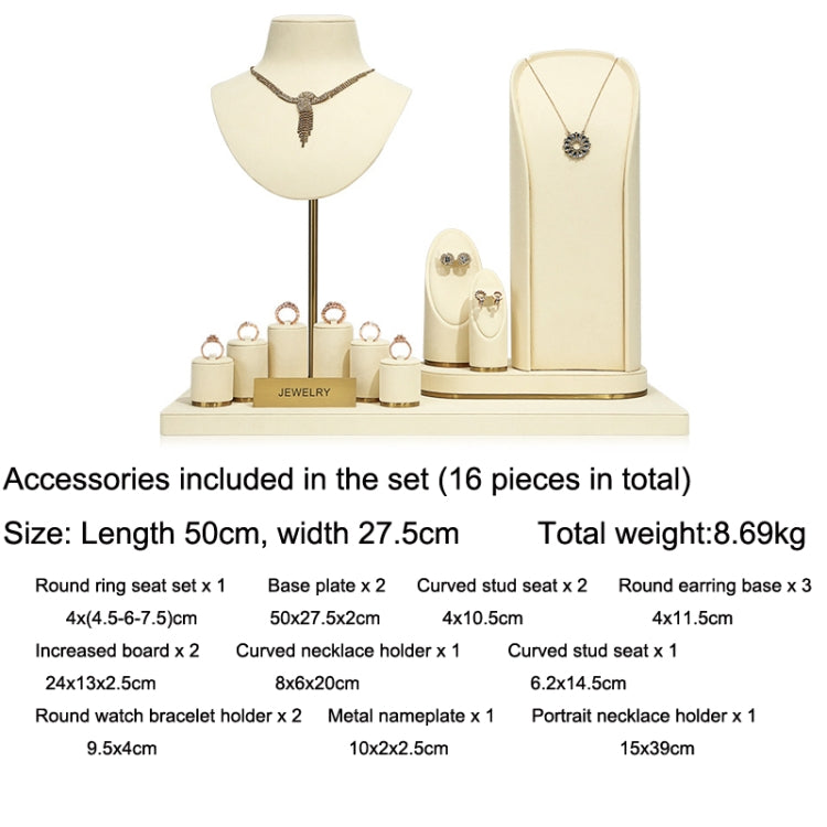 Window Jewelry Display Props Necklace Earrings Ring Jewelry Stand Set 10 - Jewelry Storages by PMC Jewellery | Online Shopping South Africa | PMC Jewellery