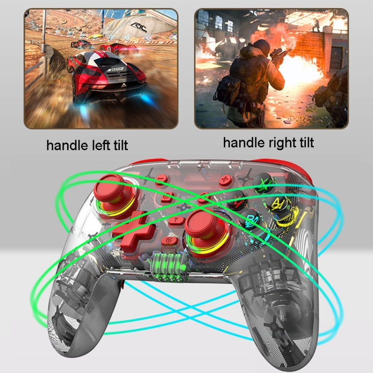 For PS3 / PS4 Dual Vibration Wireless Gamepad With RGB Lights(Green) - Gamepads by PMC TechLife | Online Shopping South Africa | PMC TechLife