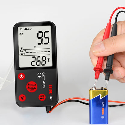 BSIDE ADMS7 Smart Thin Digital Multimeter Counts DC AC Voltmeter, Model: Standard Charging Model - Digital Multimeter by BSIDE | Online Shopping South Africa | PMC Jewellery | Buy Now Pay Later Mobicred