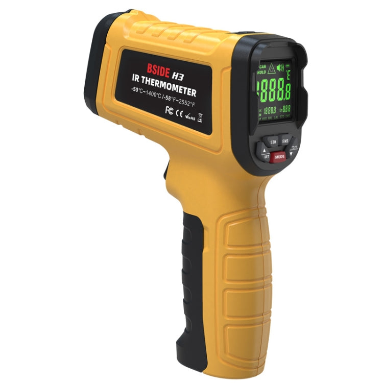 BSIDE H3 High Temperature Infrared Thermometer Handheld Non-Contact Thermometer - Thermostat & Thermometer by BSIDE | Online Shopping South Africa | PMC Jewellery | Buy Now Pay Later Mobicred