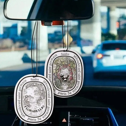 Diptyque Car Solid Fragrance Tablets Aromatherapy Cards(Random Scent Pattern Delivery) - Air Freshener by Diptyque | Online Shopping South Africa | PMC Jewellery