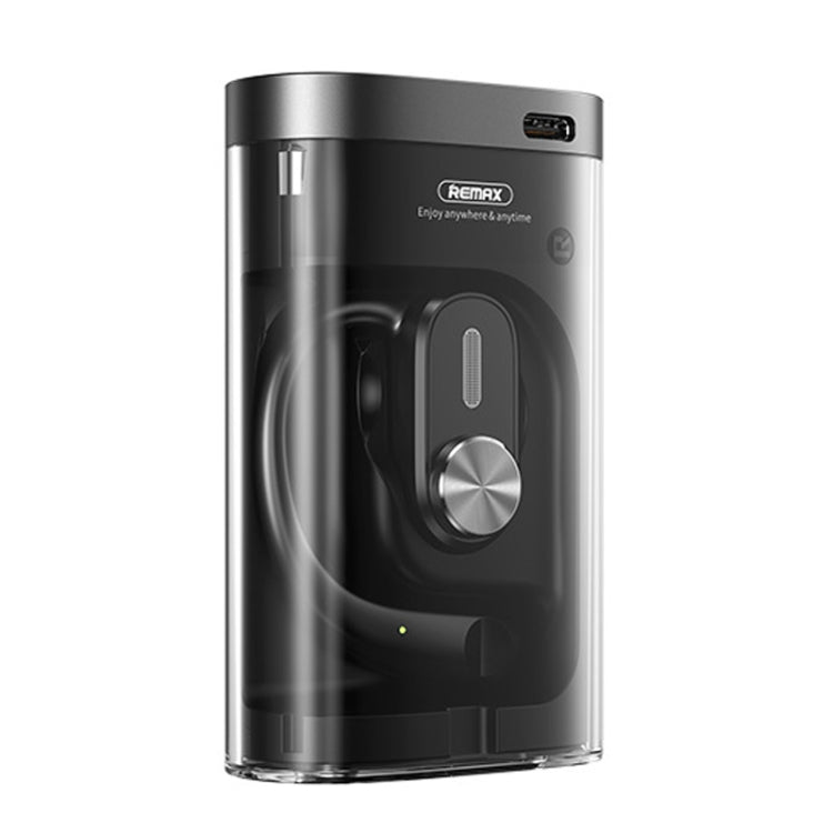 REMAX OpenBuds P3 Metal Open-Ear OWS Wireless Bluetooth Earphone(Black) - Bluetooth Earphone by REMAX | Online Shopping South Africa | PMC TechLife | Buy Now Pay Later Mobicred