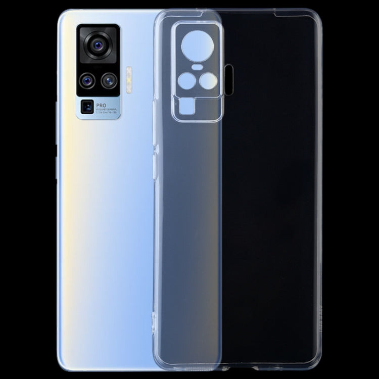 For Vivo X50 Pro 0.75mm Ultra-Thin Transparent TPU Protective Case - vivo Cases by PMC TechLife | Online Shopping South Africa | PMC TechLife