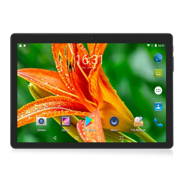 BDF YLD 3G Phone Call Tablet PC, 10.1 inch, 2GB+32GB, Android 9.0, MTK8321 Octa Core Cortex-A7, Support Dual SIM & Bluetooth & WiFi & GPS, EU Plug(Black) - BDF by PMC Jewellery | Online Shopping South Africa | PMC Jewellery