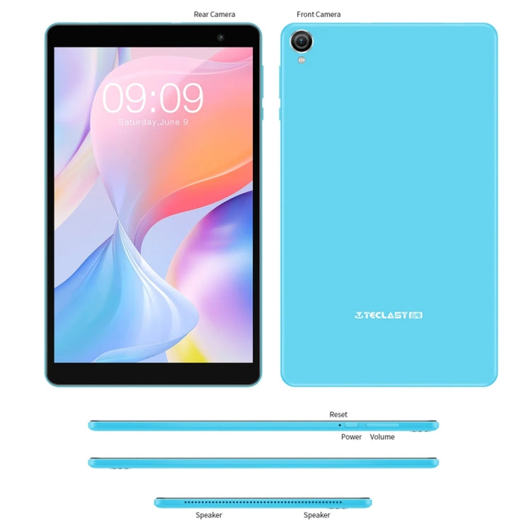 Teclast P80T Tablet, 8.0 inch, 3GB+32GB, Android 12, Allwinner A33 Quad Core, Support Dual WiFi & Bluetooth & TF Card, Global Version Support Google Play(Blue) - TECLAST by TECLAST | Online Shopping South Africa | PMC Jewellery