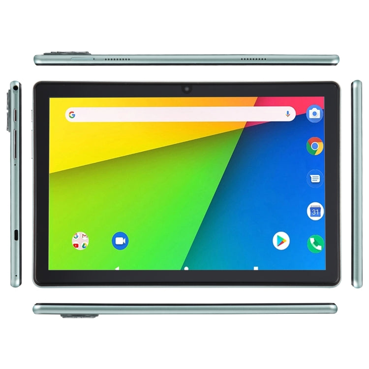 X30 4G LTE Tablet PC, 10.1 inch, 3GB+64GB, Android 11.0 Spreadtrum T310 Quad-core, Support Dual SIM / WiFi / Bluetooth / GPS, EU Plug (Cyan) - 10.1 inch by PMC Jewellery | Online Shopping South Africa | PMC Jewellery