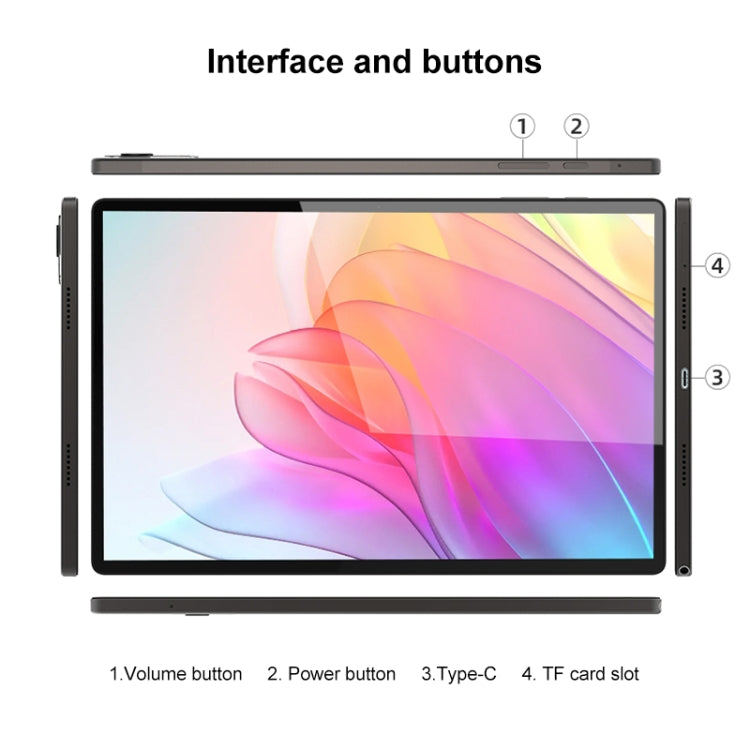 Jumper EZpad M11 Tablet PC, 10.51 inch, 8GB+128GB, Android 12 OS Unisoc T616 Octa Core up to 2.0GHz, Support Dual SIM & BT & Dual WiFi, Network: 4G - Jumper by jumper | Online Shopping South Africa | PMC Jewellery