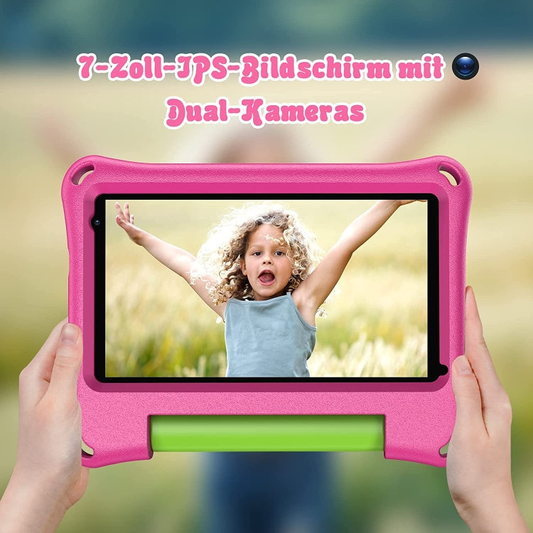 VASOUN M7 Kids Tablet PC, 7.0 inch, 2GB+32GB, Android 11 Allwinner A100 Quad Core CPU, Support 2.4G WiFi / Bluetooth, Global Version with Google Play, US Plug(Pink) -  by VASOUN | Online Shopping South Africa | PMC Jewellery | Buy Now Pay Later Mobicred