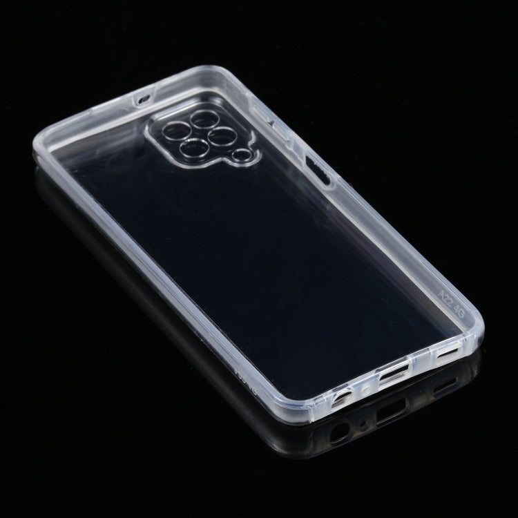 For Samsung Galaxy A22 4G PC+TPU Ultra-Thin Double-Sided All-Inclusive Transparent Case - free shipping - PMC TechLife - Order now!