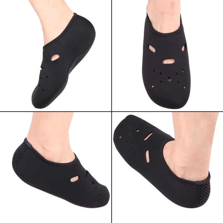 Comfortable and anti-slip 3MM swimming diving socks breathable water to swim the beach socks Size:XL (40-43)(Black) - Swimming Fins & Diving Shoes by PMC Jewellery | Online Shopping South Africa | PMC Jewellery