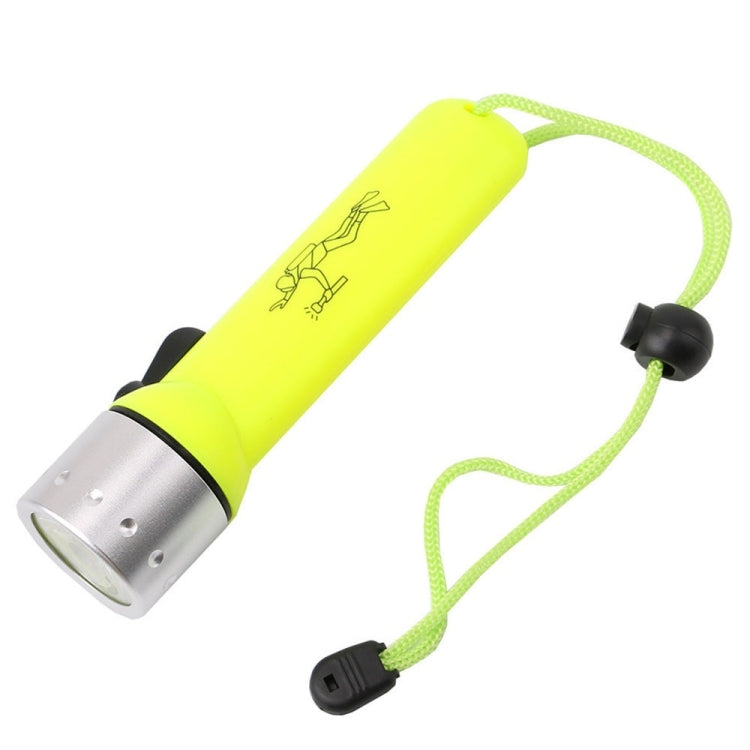Waterproof Underwater Diving LED Flashlight Adjustable Torch Diving Work Fishing Hunting Lamp - LED Flashlight by YWXLight | Online Shopping South Africa | PMC TechLife