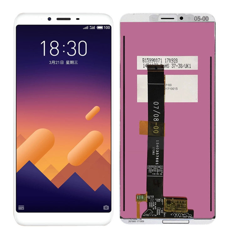 TFT LCD Screen for Meizu E3 with Digitizer Full Assembly(White) - LCD Screen by PMC Jewellery | Online Shopping South Africa | PMC Jewellery